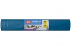 Мешки для мусора 60л OfficeClean ПВД, 60*70см, 25мкм, 20шт., особо прочные, синие, в рулоне