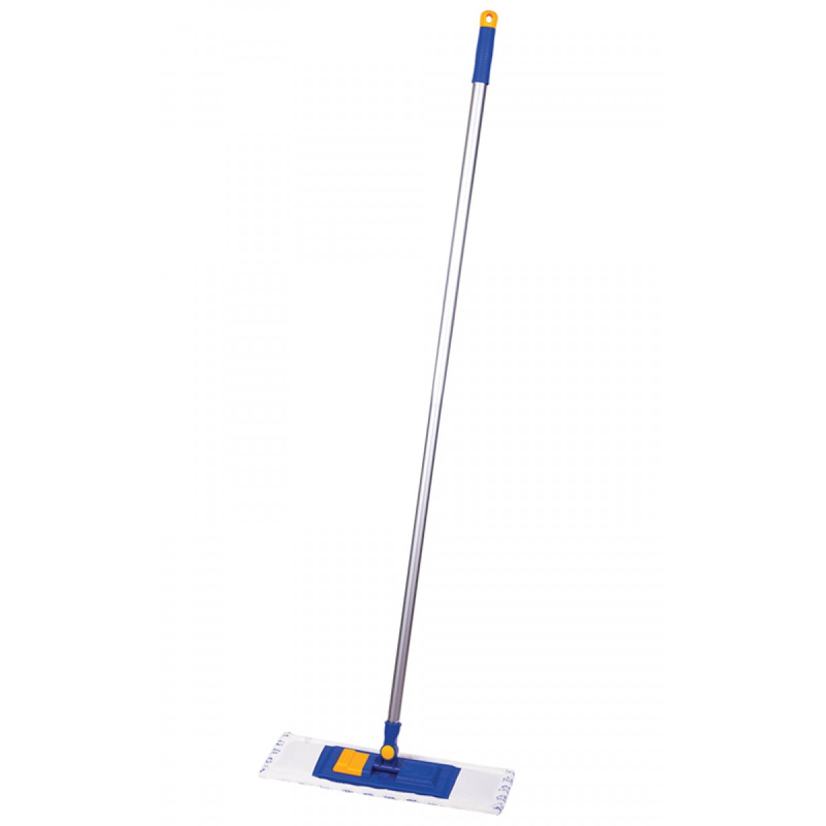 Швабра OfficeClean Professional, пласт. держатель 40см, насадка МОП микрофибра/абразив(карман)