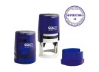 Оснастка для печати круглой с крышкой Pr. R40 индиго Colop, Австрия