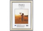 Рамка пластиковая 15*21см, OfficeSpace, №2, серебро