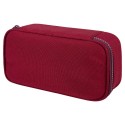 Пенал-косметичка BRAUBERG, 1 отделение, органайзер, полиэстер, 22x11,5x6 см, винный,
