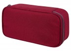 Пенал-косметичка BRAUBERG, 1 отделение, органайзер, полиэстер, 22x11,5x6 см, винный,