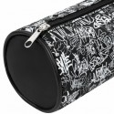 Пенал-косметичка BRAUBERG, Graffiti, черный, 20х7х7см