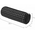 Пенал-косметичка BRAUBERG, Checkered (Клетка), черный, 20х7х7см,