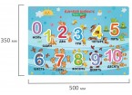 Настольное покрытие BRAUBERG KIDS для труда и творческих занятий, ПВХ, 