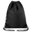 Мешок для обуви BRAUBERG плотный, карман на молнии, подкладка, 43х33 см, Total Black,