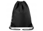 Мешок для обуви BRAUBERG плотный, карман на молнии, подкладка, 43х33 см, Total Black,