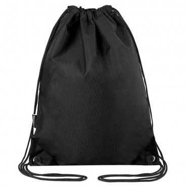 Мешок для обуви BRAUBERG плотный, карман на молнии, подкладка, 43х33 см, Total Black,