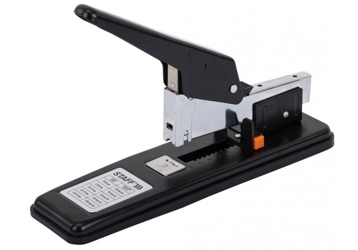 Степлер МОЩНЫЙ № 24/6-23/15 металлический STAFF 