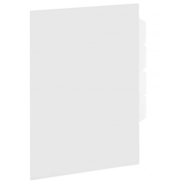 Папка-уголок 3 отделения, жесткая, А4, BRAUBERG 