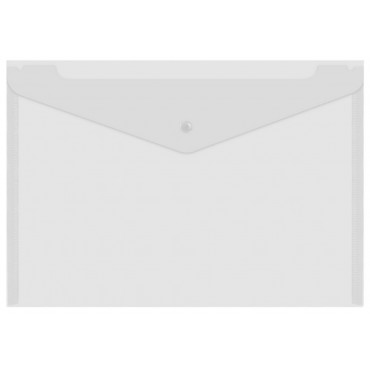 Папка-конверт с кнопкой А4, BRAUBERG 