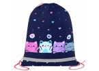 Мешок для обуви BRAUBERG KIDS, светоотражающая полоса, 46х36 см, 