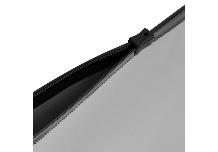 Папка-конверт СЕКЬЮРИТИ на молнии А4 (230х333 мм), ПВХ, непрозрачная, серая, STAFF,