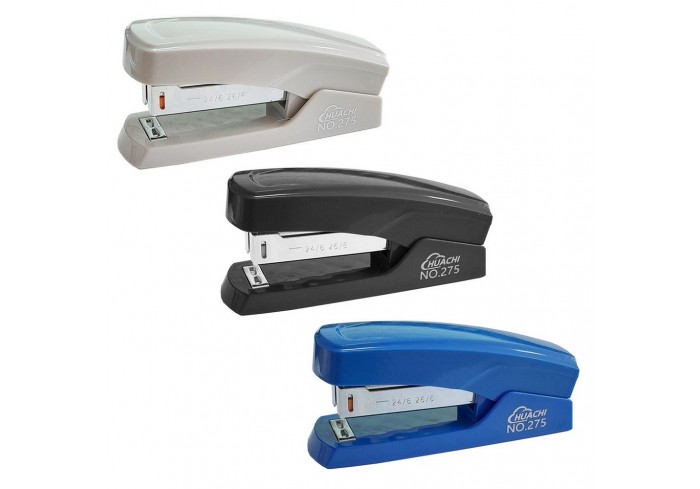 Степлер №24/6,26/6 до 25 листов, стальной механизм, пластиковый корпус