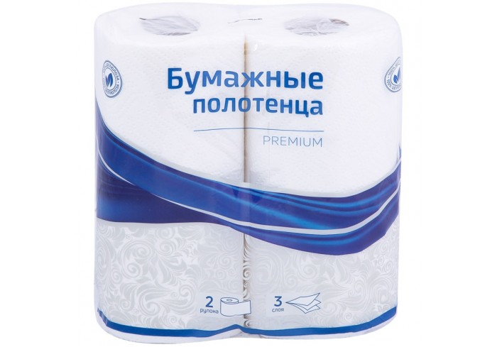 Полотенца бумажные в рулонах OfficeClean 