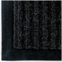 Коврик влаговпитывающий, ворсовый, ребристый OfficeClean, 90*120см, черный