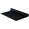Коврик влаговпитывающий, ворсовый, ребристый OfficeClean, 60*90см, черный