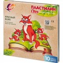 Пластилин классический Луч Zoo 10 цв 150 г,