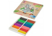 Пластилин классический Луч Zoo 12 цв.180 г