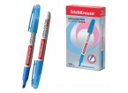 Текстовыделитель ErichKrause Visioline V-15 Neon, цвет чернил голубой 0,6-4мм