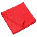 Салфетка из микрофибры 30х30см, 190гр., красный