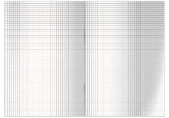 Книга учета OfficeSpace, А4, 192л., клетка, 200*290мм, бумвинил, синий, блок газетный