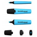 Текстмаркер ErichKrause Visioline V-12 Neon, цвет чернил голубой, МАЛАЙЗИЯ