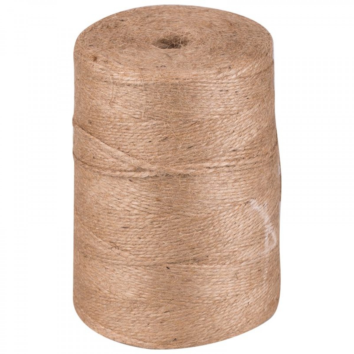 Шпагат джутовый OfficeSpace, полированный, 1200текс, 2 нити, 830м, 1кг, бобина
