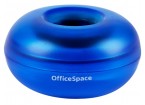 Скрепочница магнитная OfficeSpace, без скрепок, тонированная синяях
