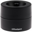 Скрепочница магнитная OfficeSpace, без скрепок, черная, картонная коробка
