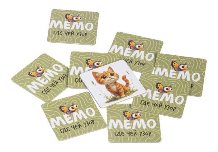 Игра настольная МЕМО 36 карточек, АССОРТИ, HATBER,