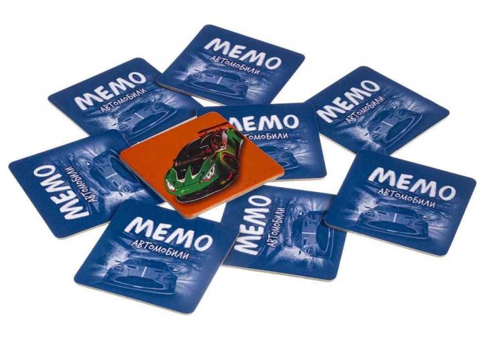 Игра настольная МЕМО 36 карточек, АССОРТИ, HATBER,