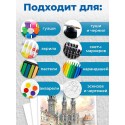 Папка  для акварели А4 РАЗНООБРАЗНАЯ АКВАРЕЛЬ-6 цветная обл., 40л. 200г/м2