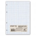 Сменный блок для тетради на кольцах, А5, 160 л., STAFF, 