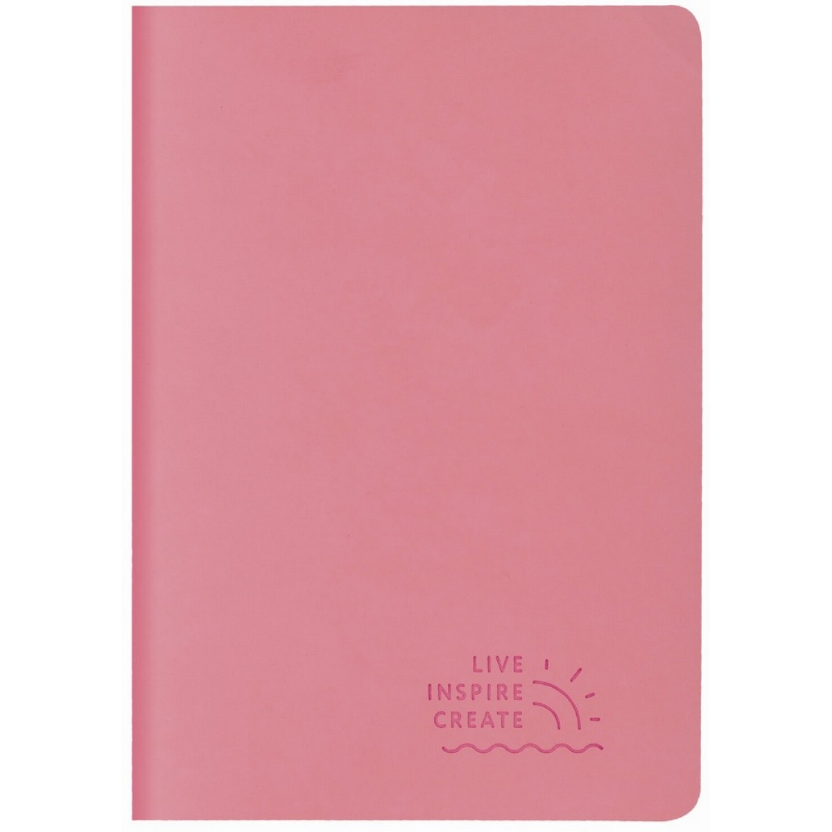 Тетрадь 48 л. в точку обложка кожзам SoftTouch, сшивка, A5 (147х210мм), РОЗОВЫЙ, BRAUBERG RAINBOW