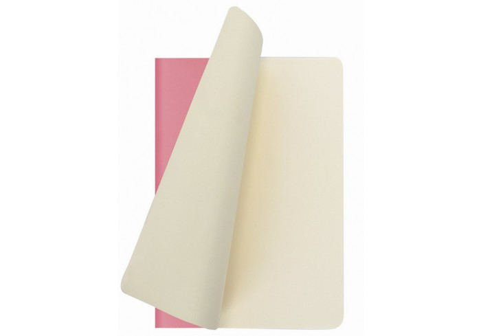 Тетрадь 48 л. в точку обложка кожзам SoftTouch, сшивка, A5 (147х210мм), РОЗОВЫЙ, BRAUBERG RAINBOW