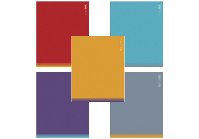 Тетрадь обложка пластик, А5, 48 л., скоба, клетка, HATBER, 