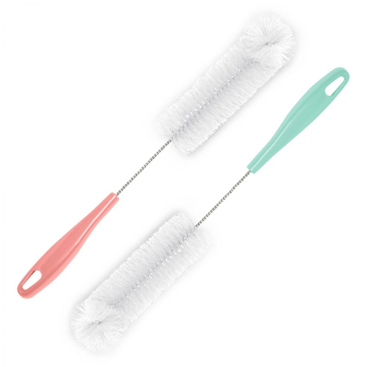 Ершик для мытья бутылок, ширина 6см, длина с рукояткой 38,5 см, пластиковый, YORK,