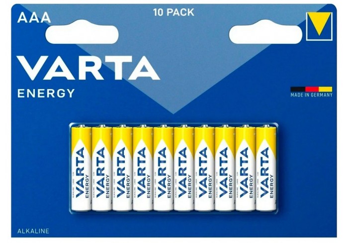 Батарейка VARTA ENERGY ААА (LR03,15А), алкалиновая 