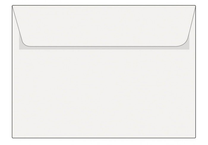 Конверт С5 (162х229 мм), отрывная лента, 80 г/м2,