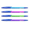 Ручка шар.с рез.хватом ErichKrause R-301 Stick Grip Neon 1.0, линия 0,5, непрозрач.  СИНЯЯ