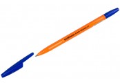 Ручка шариковая, цвет чернил синий ErichKrause R-301 Stick Orange 0.7мм