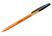Ручка шариковая, цвет чернил черный ErichKrause R-301 Stick Orange 0.7мм