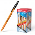 Ручка шариковая, цвет чернил черный ErichKrause R-301 Stick Orange 0.7мм