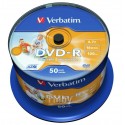 Диск DVD+R 4.7 Gb 16х Verbatim Wide Inkjet Printable