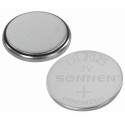 Батарейка литиевая SONNEN Lithium CR2025, 
