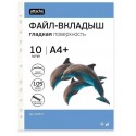 Папка-вкладыш (файлы) А4+ Attache Selection 105 мкм, гладкие,10  шт/уп