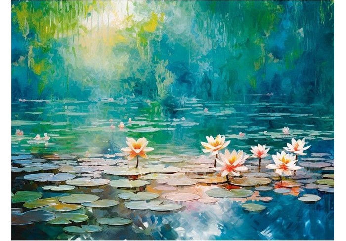 Альбом для рисования А4 48л. КОТЫ И ИСКУССТВО, на склейке, твин-лак, офсет 200г, отрывной блок