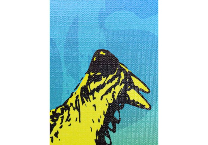 Тетрадь 48л. клетка РИСУНКИ ДИКИХ ЖИВОТНЫХ (цветная мелов. обл., лён)