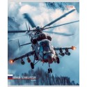 Тетрадь 48 л, А5  КЛЕТКА  БОЕВАЯ АВИАЦИЯ цветная мелованная обложка